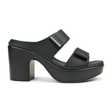 BATA (WOMEN) BELLE LADIES SANDALS MID HILL SLIP ON
