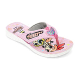 PowerPuff Girls' Toe-Post Sandal for Baby Girls