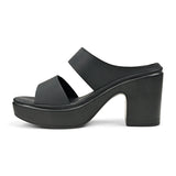 BATA (WOMEN) BELLE LADIES SANDALS MID HILL SLIP ON