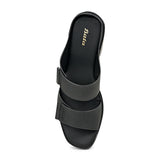 BATA (WOMEN) BELLE LADIES SANDALS MID HILL SLIP ON