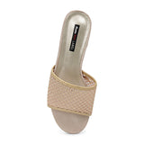 BATA RED LABEL LACY LADIES SANDALS LOW HILL SLIPPER
