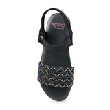 BubbleGummers SILVIA Belt Flat Sandal for Little Girls