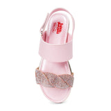 BubbleGummers FIONA Slip-On Belt Sandal for Little Girls