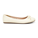 BATA WHITE BALLERINA