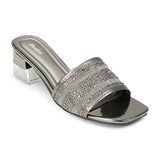 BATA (WOMEN) YASMIN LADIES SANDALS MID HEEL SLIP ON
