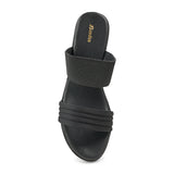 BATA (WOMEN) VERLY LADIES CHAPPALS BREASTED HEEL SLIPPER