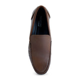 Dark Brown Loafer for Men by Bata - batabd